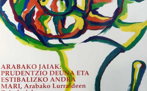 Carteles de Fiestas de Araba publicados en Photoaraba por el Archivo de Álava. 