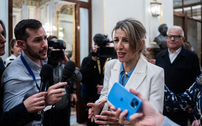 La vicepresidenta segunda y ministra de Trabajo y Economía Social, Yolanda Díaz.