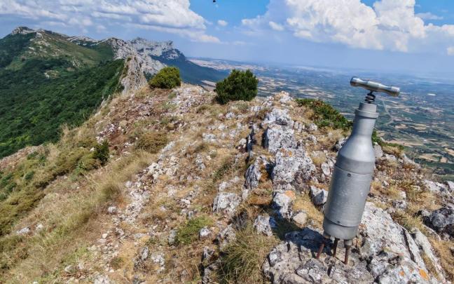 En imágenes: Eskamelo y Peña San León, miradores naturales de la sierra del Toloño