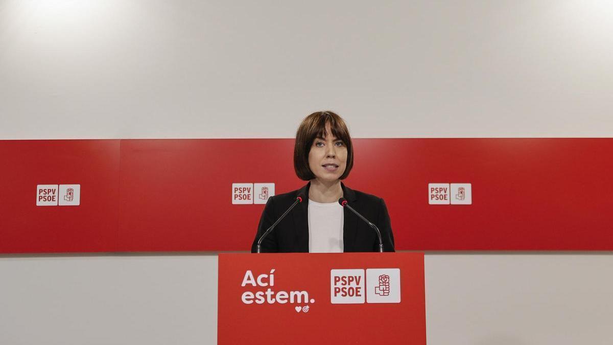 La ministra y líder del PSOE valenciano, Diana Morant.