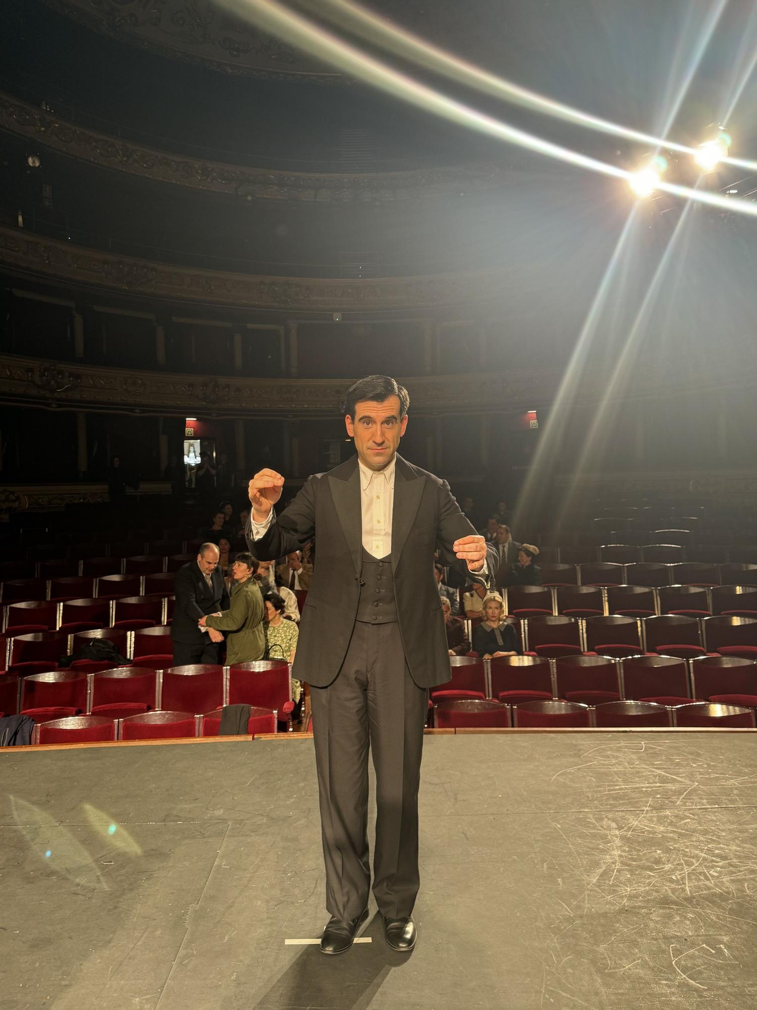 Biain en el papel del director de Eresoinka, Gabriel Olaizola.