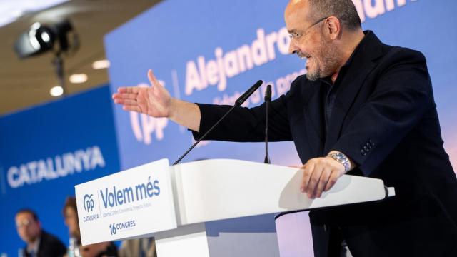 El presidente del PP de Catalunya, Alejandro Fernández.