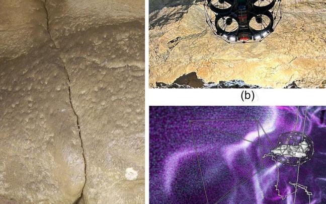 Es la primera vez que un dron con tecnología LiDAR-SLAM ha volado en la cueva de Altamira para investigar en una sala inaccesible y alejada de la de los Polícromos.
