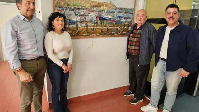 El cuadro se ha instalado en el salón principal