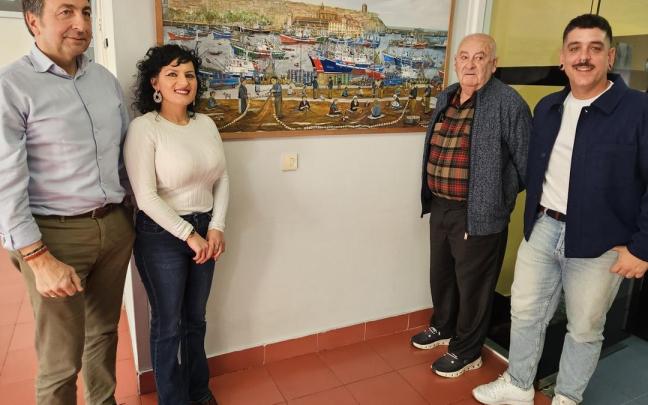 El cuadro se ha instalado en el salón principal