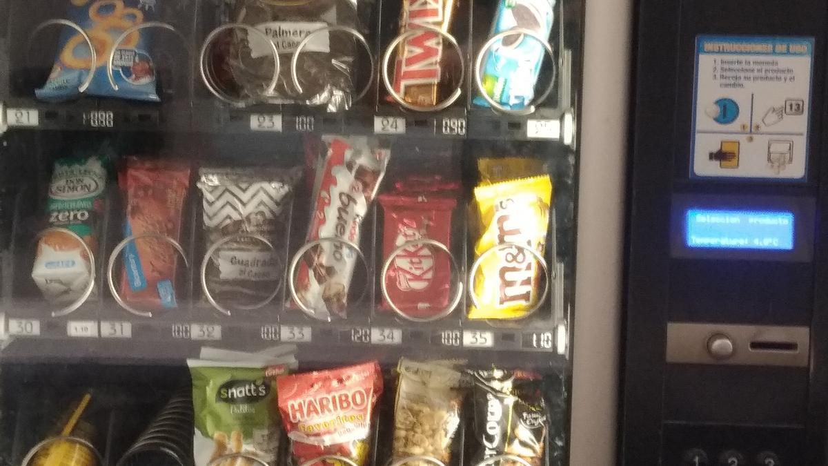 Máquina de vending.