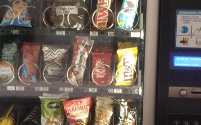 Máquina de vending.