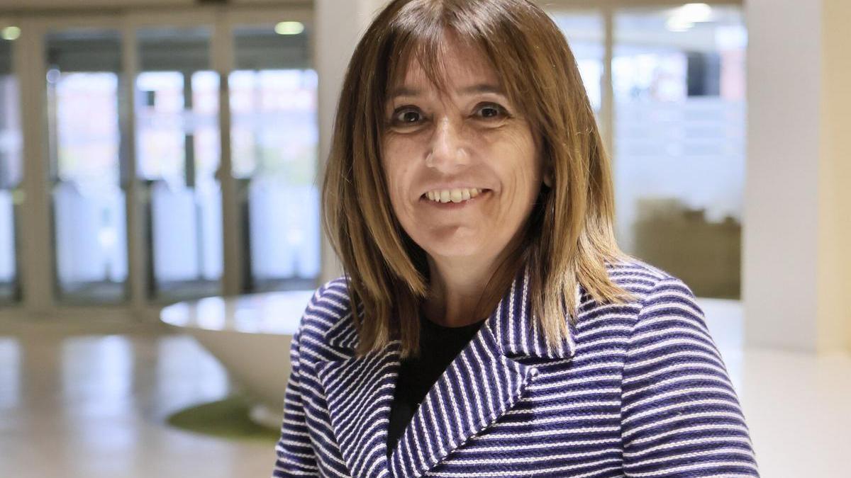 La consejera de Alimentación, Desarrollo Rural, Agricultura y Pesca, Amaia Barredo.