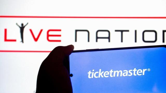 Logos de Live Nation y Ticketmaster.