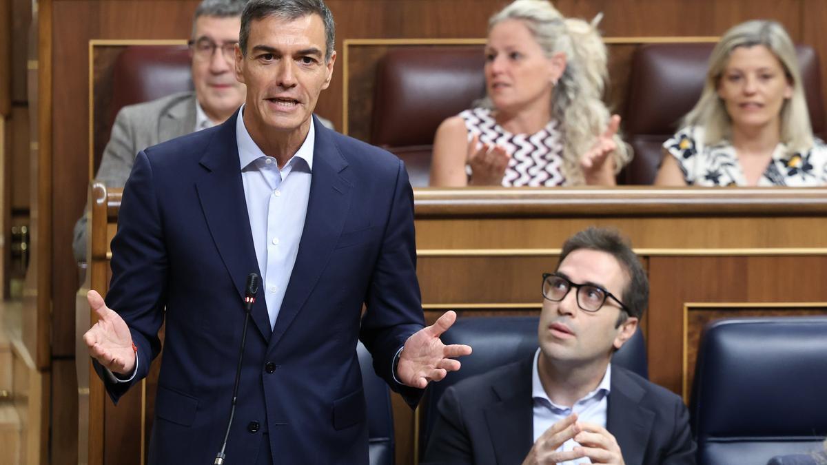 El presidente del Gobierno español, Pedro Sánchez