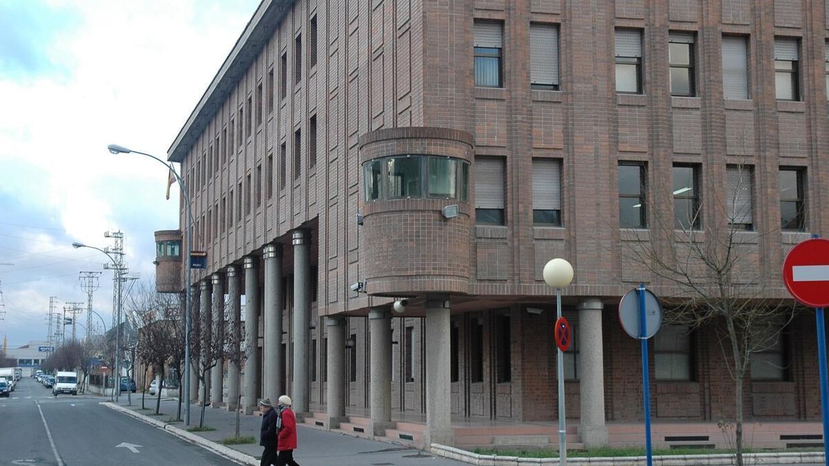 Edificio de la Brigada Provincial de Extranjería y Fronteras de Vitoria-Gasteiz. Foto: David Moreno