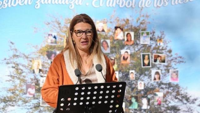 La directora de Tráfico del Gobierno Vasco, Estibaliz Olabarri