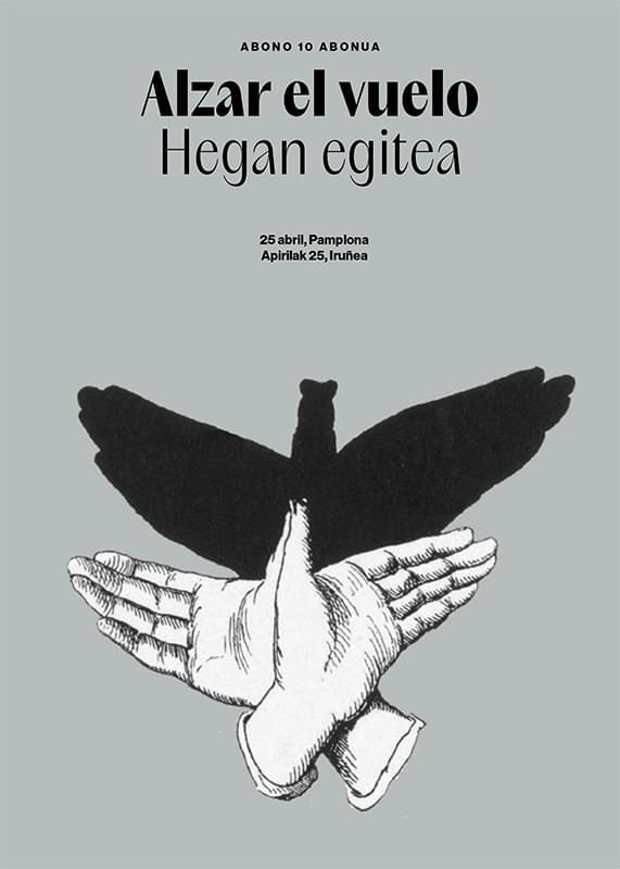 Cartel del ‘Concierto 10: Alzar el vuelo’.
