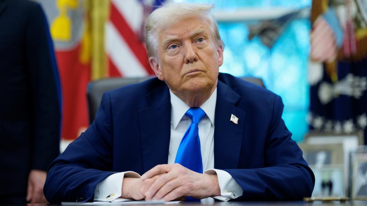 El presidente de Estados Unidos, Donald Trump