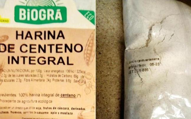 El lote de harina de centeno retirado.
