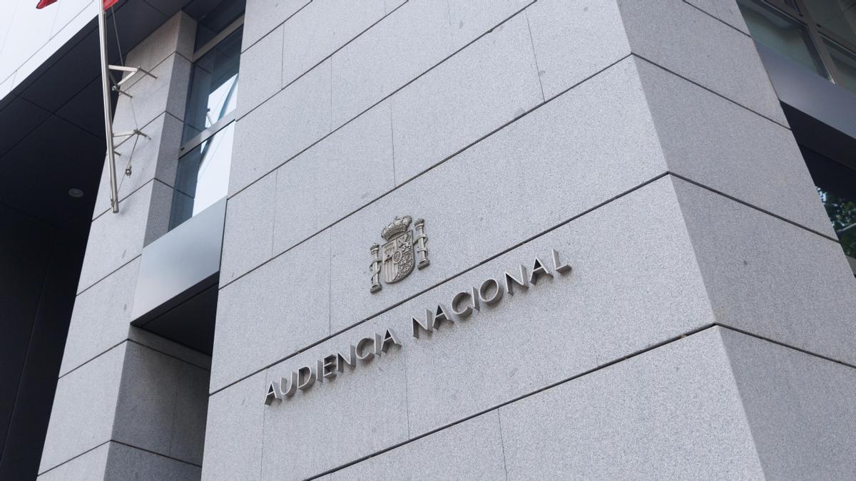 Fachada de la Audiencia Nacional.