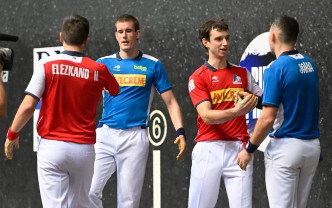 Jaka y Mariezkurrena II, en un encuentro anterior.