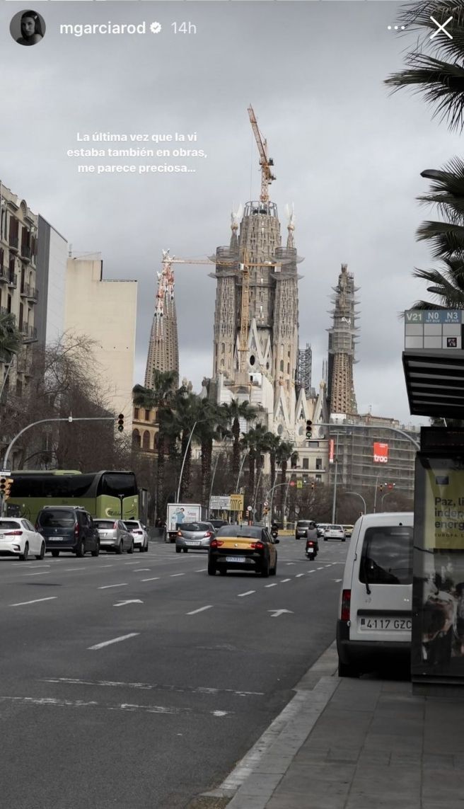 La historia de Marina García sobre la Sagrada Familia.