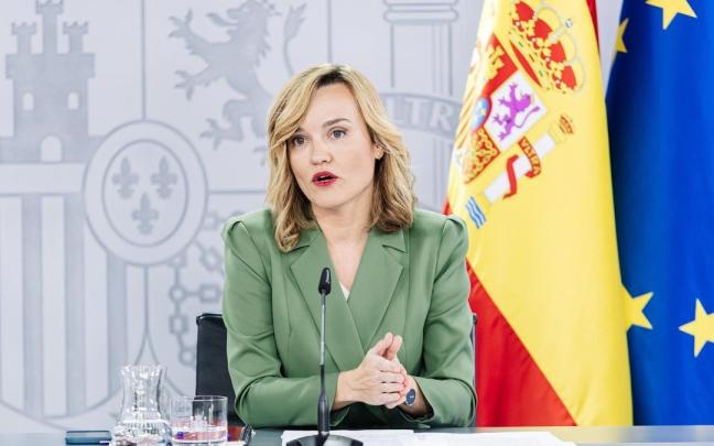 La portavoz del Gobierno español y ministra de Educación, Pilar Alegría. La portavoz del Gobierno español y ministra de Educación, Pilar Alegría.