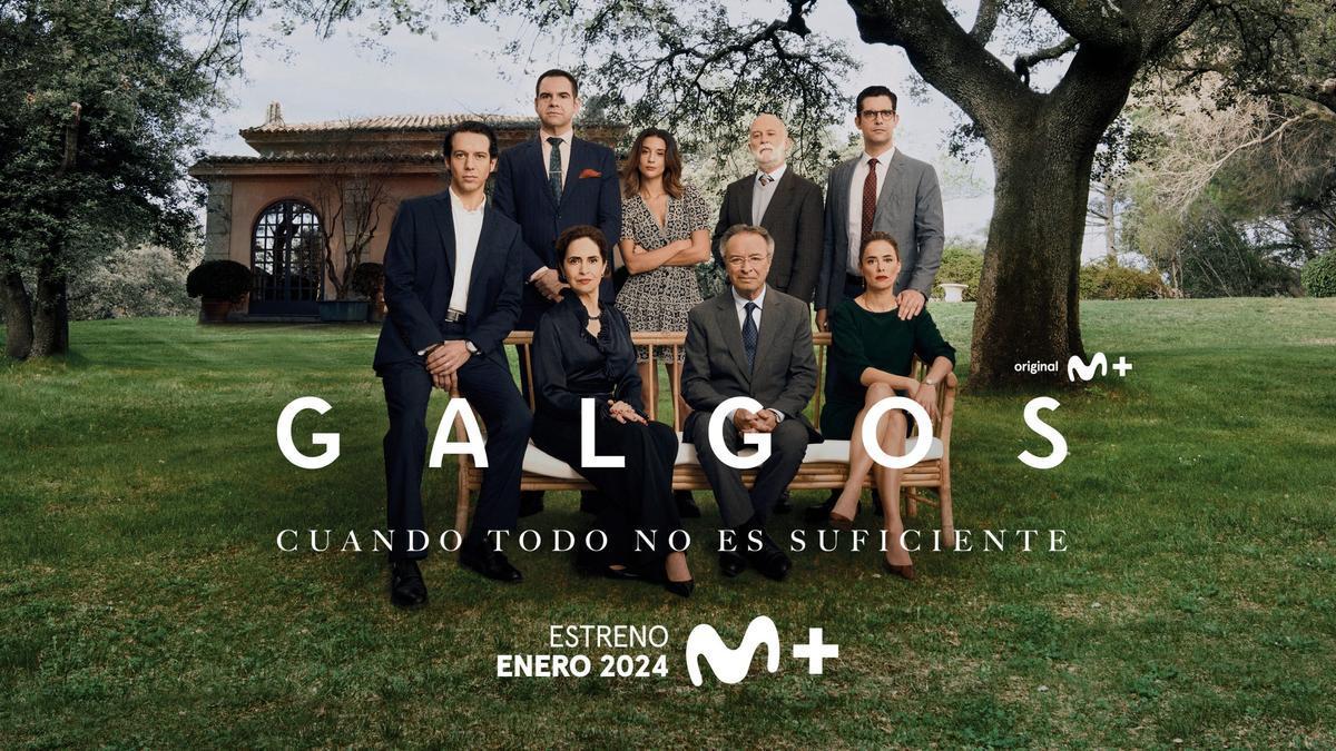 Cartel promocional de la serie ‘Galgos’