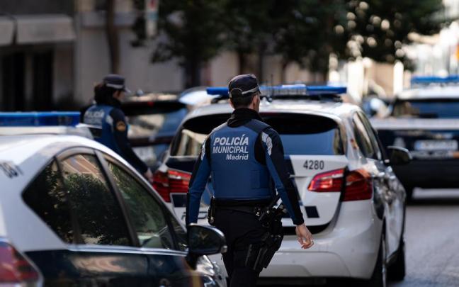 Agentes de Policía Municipal de Madrid.