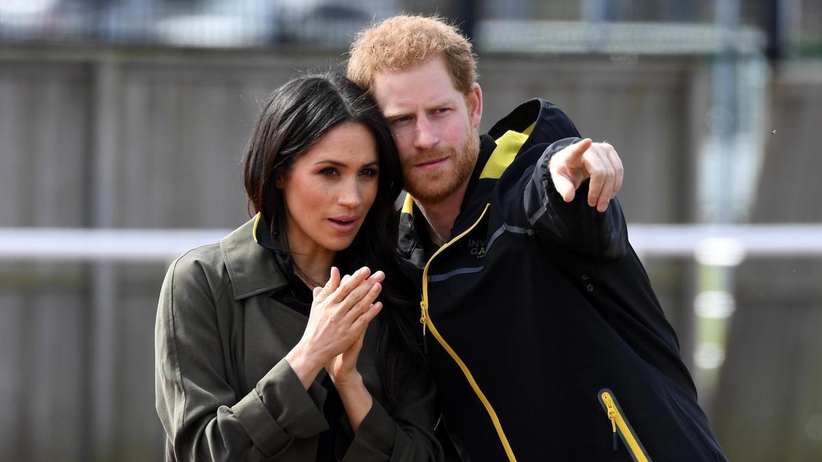 Meghan Markle y el príncipe Harry.