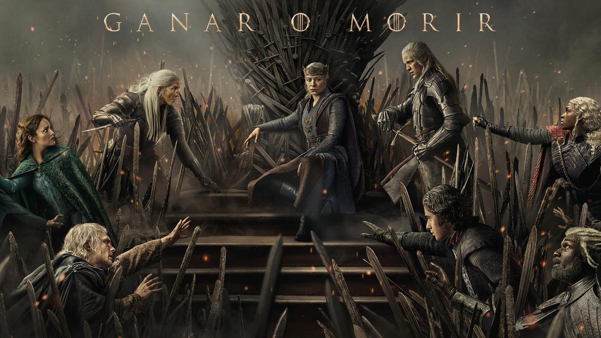 Cartel oficial del estreno de la tercera temporada de la serie ‘La casa del dragón’
