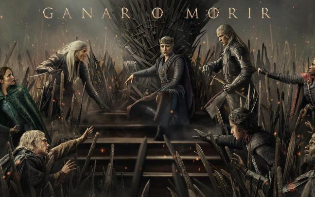Cartel oficial del estreno de la tercera temporada de la serie ‘La casa del dragón’