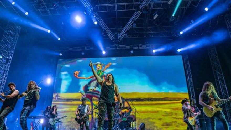 Imagen de archivo de un concierto de Mägo de Oz.