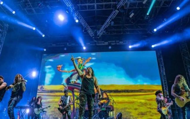 Imagen de archivo de un concierto de Mägo de Oz.