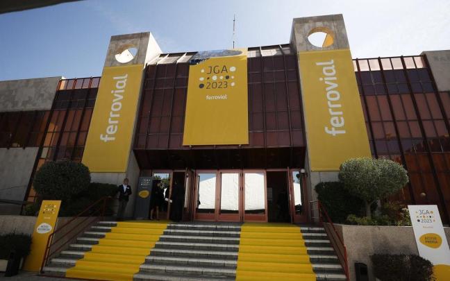 Vista del edificio donde Ferrovial ha celebrado su junta de accionistas. Vista del edificio donde Ferrovial ha celebrado su junta de accionistas.