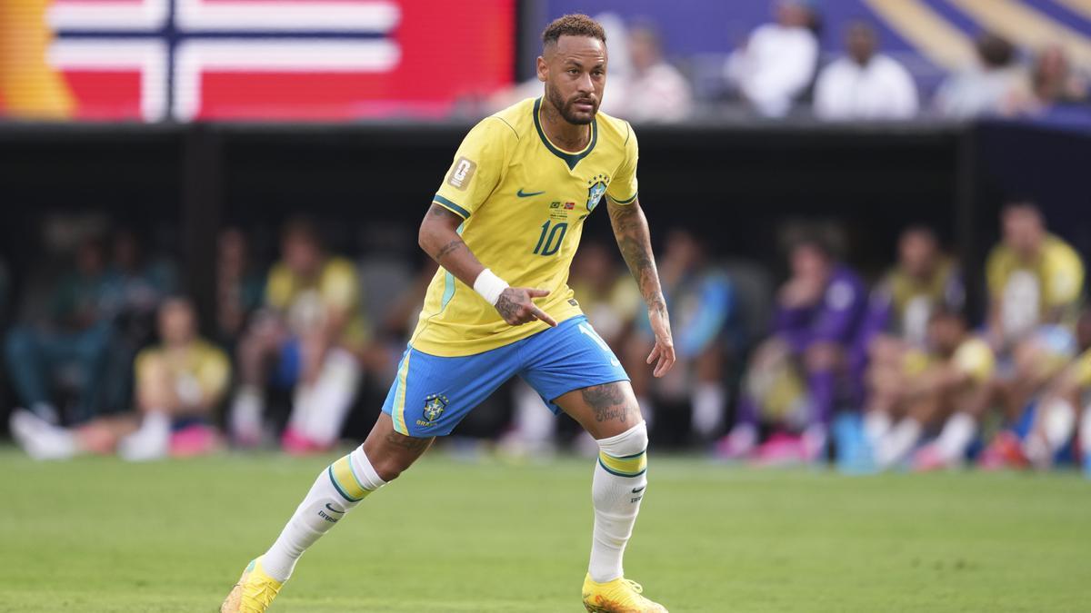 Neymar, durante la pasada Copa del Mundo.