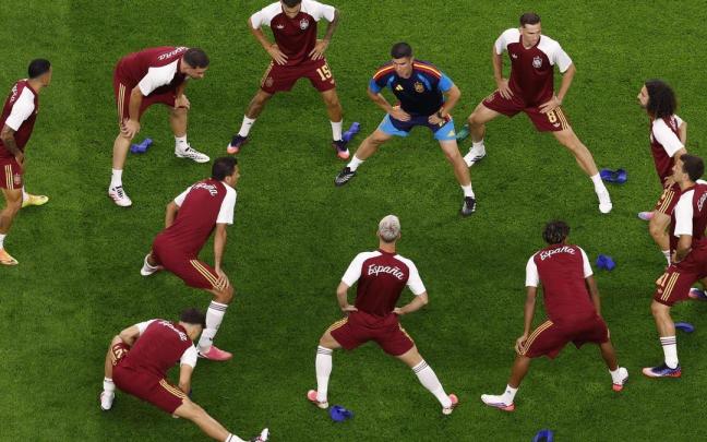 La selección española repite equipo en la final frente a Argentina
