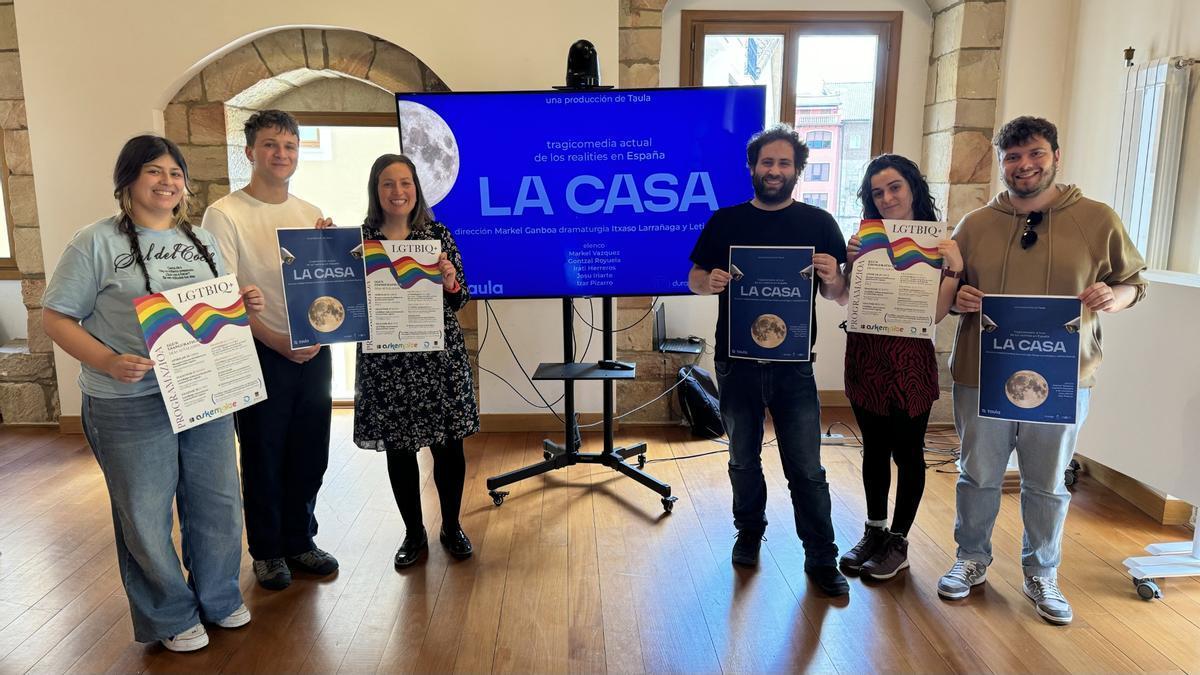La propuesta escénica ‘La Casa’ se estrenará el 6 de junio, en San Agustín Kultur Gunea