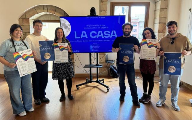 La propuesta escénica ‘La Casa’ se estrenará el 6 de junio, en San Agustín Kultur Gunea
