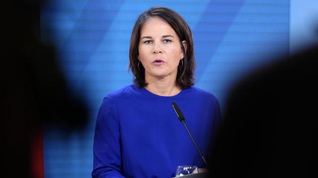 Annalena Baerbock, ministra de Exteriores alemana.