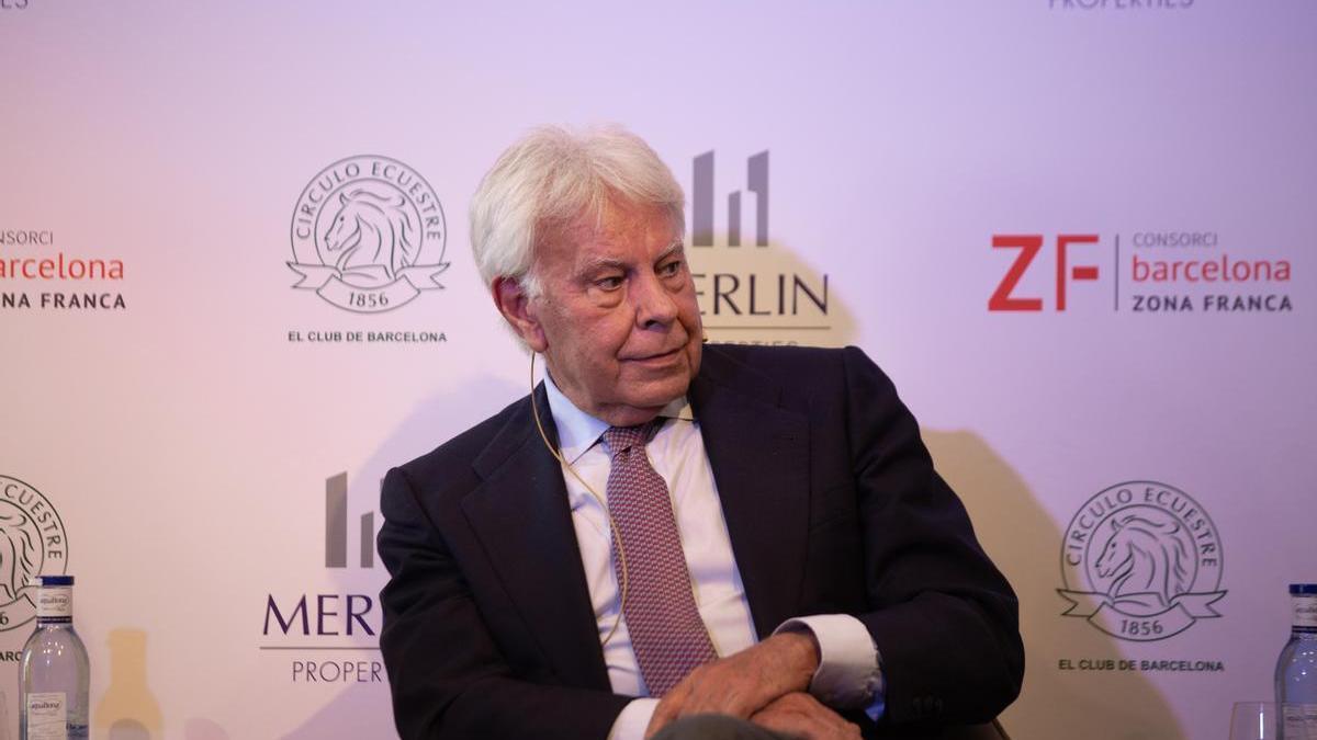 Felipe González en una imagen de archivo.