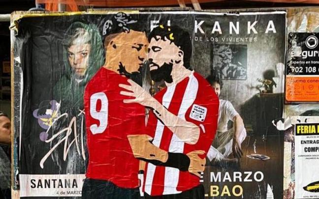 El Chimy Ávila e Iker Muniain, protagonistas de la última obra de LKN. El Chimy Ávila e Iker Muniain, protagonistas de la última obra de LKN.
