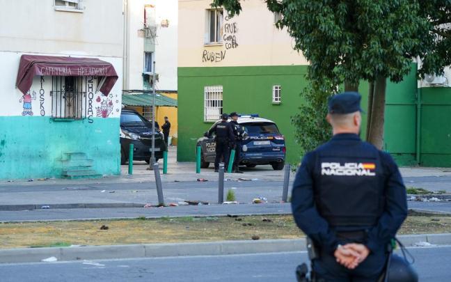 Operación de la Policía Nacional en Las Tres Mil Viviendas de Sevilla.
