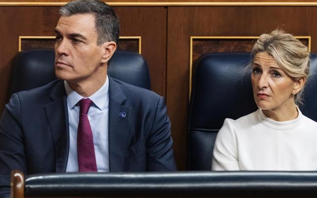 Sánchez rebate a Sumar y afirma que el auge de Vox no es por el Gobierno, sino por el PP.