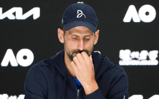 El tenista serbio Novak Djokovic