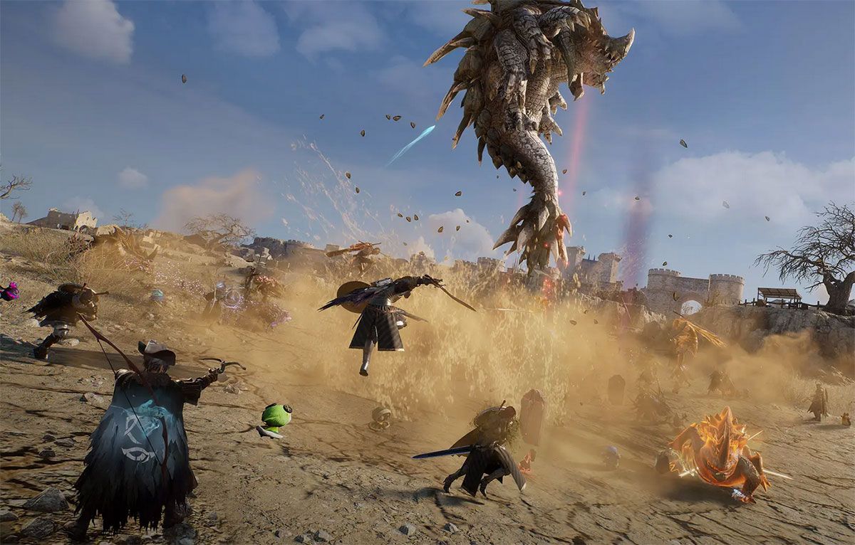 Un combate en 'Throne and Liberty'.