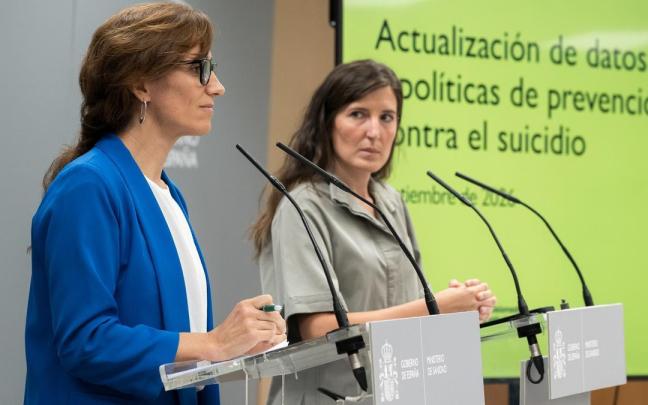 Mónica García actualiza los datos y presenta las políticas de prevención frente al suicidio.