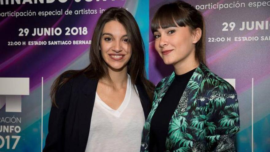 Aitana y Ana Guerra, dos de las estrellas de 'Operación Triunfo 2017'