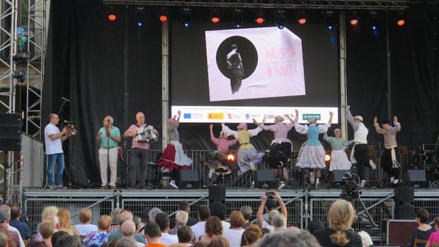 La presentación del documental, hace un año en Zumarraga.