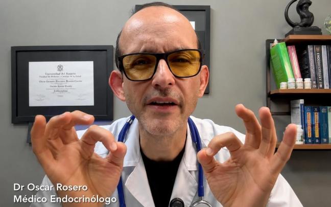 Francisco Oscar Rosero, endocrinólogo y divulgador