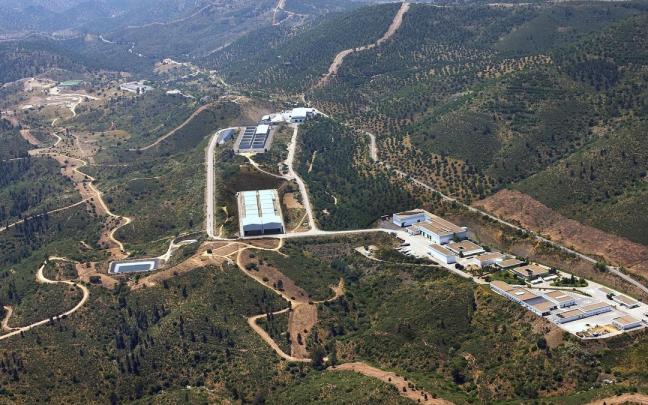 Vista aérea de El Cabril.