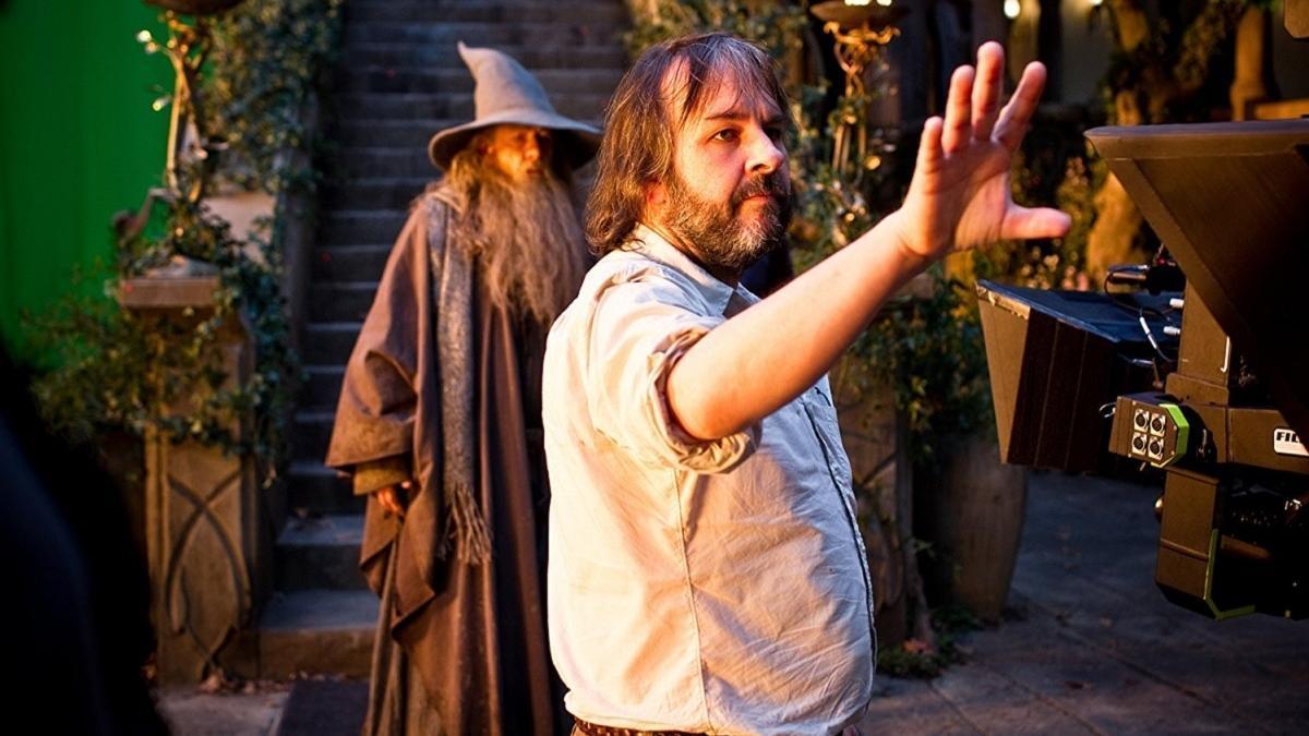 Peter Jackson, durante el rodaje de 'El Hobbit: Un viaje inesperado'.