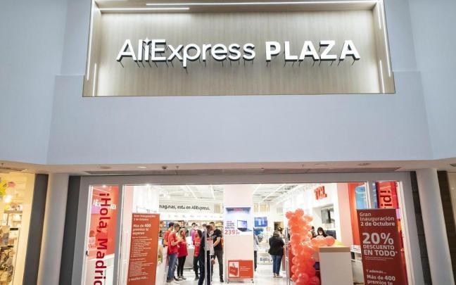 Tienda de AliExpress en España.