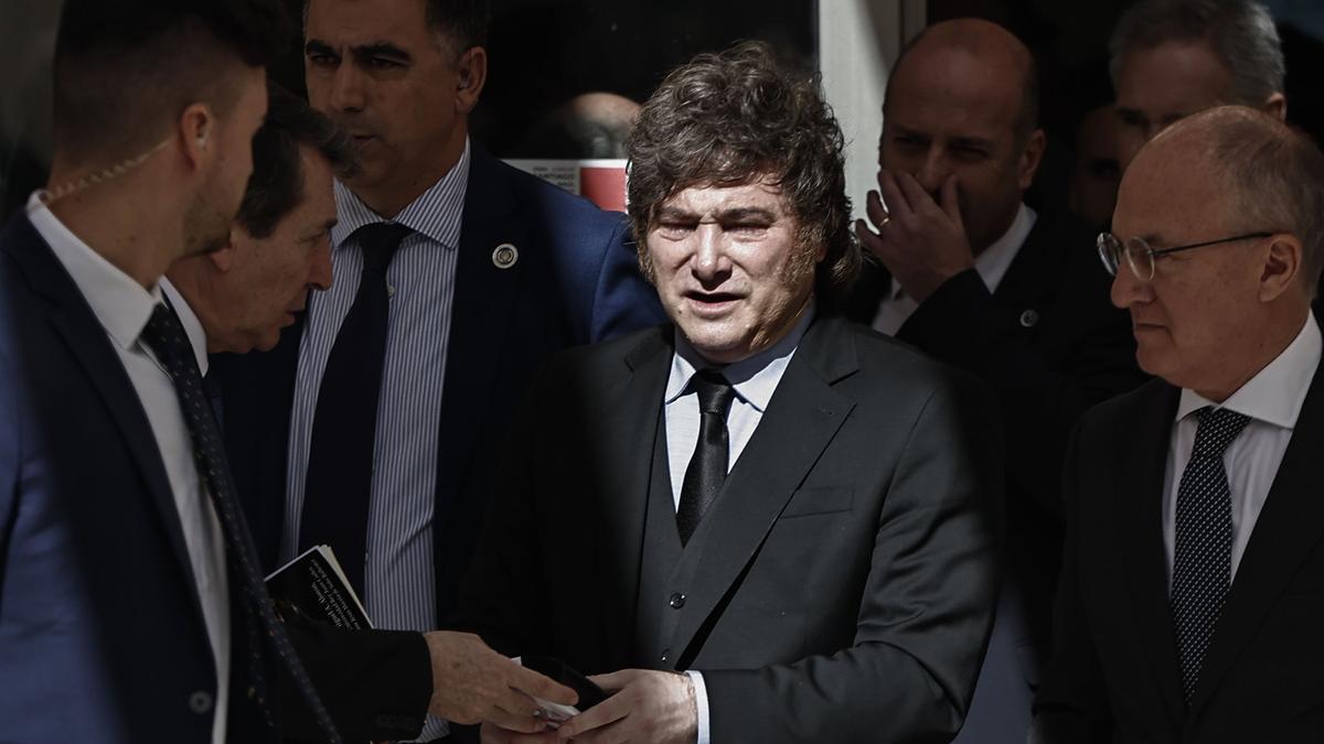 Javier Milei visita Madrid